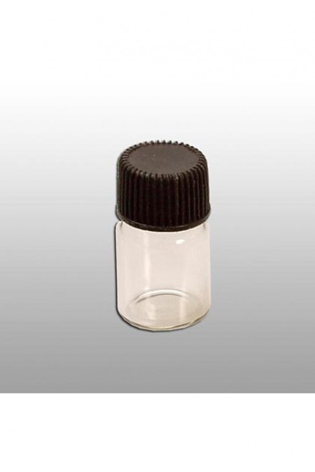 Glas Fläschchen klar 20mm