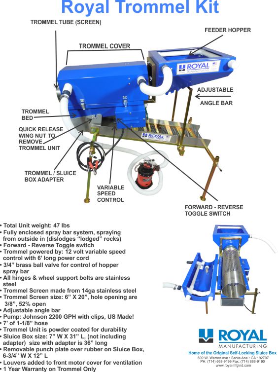 Royal Trommel Kit