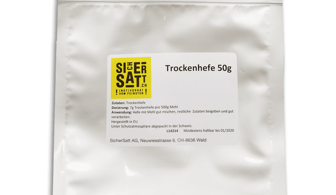 Trockenhefe, 50g