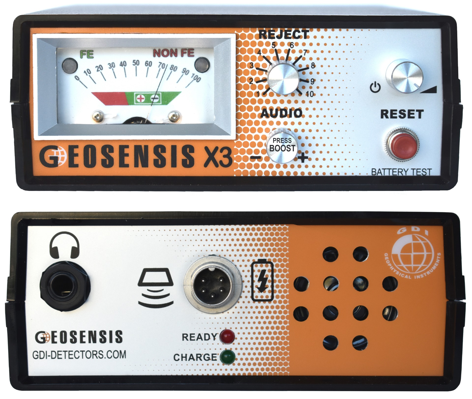 Geosensis X3 Tiefensonde mit ICON DATA-Logger und 3D Software
