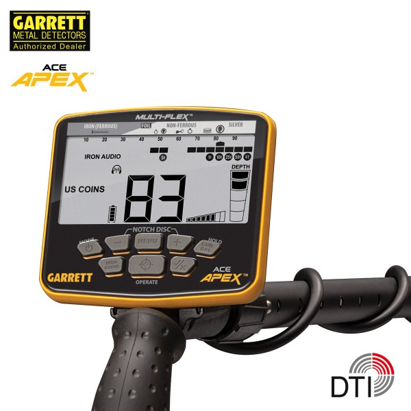 Garrett ACE APEX™ Raider |  Metalldetektor Set